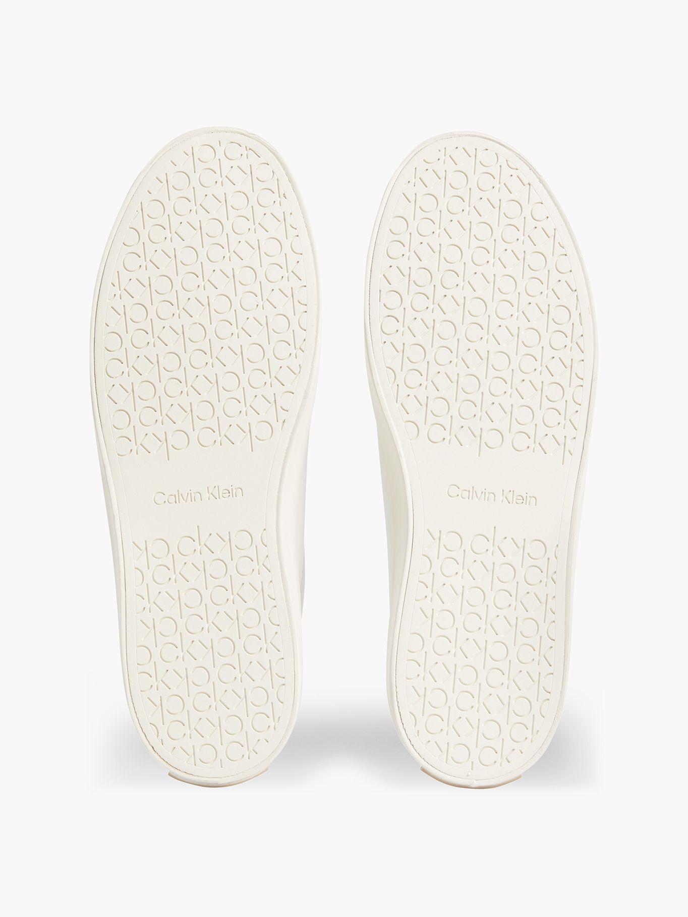 Zapatilla Vulc Lace Up Lth Blanco Calvin Klein-3