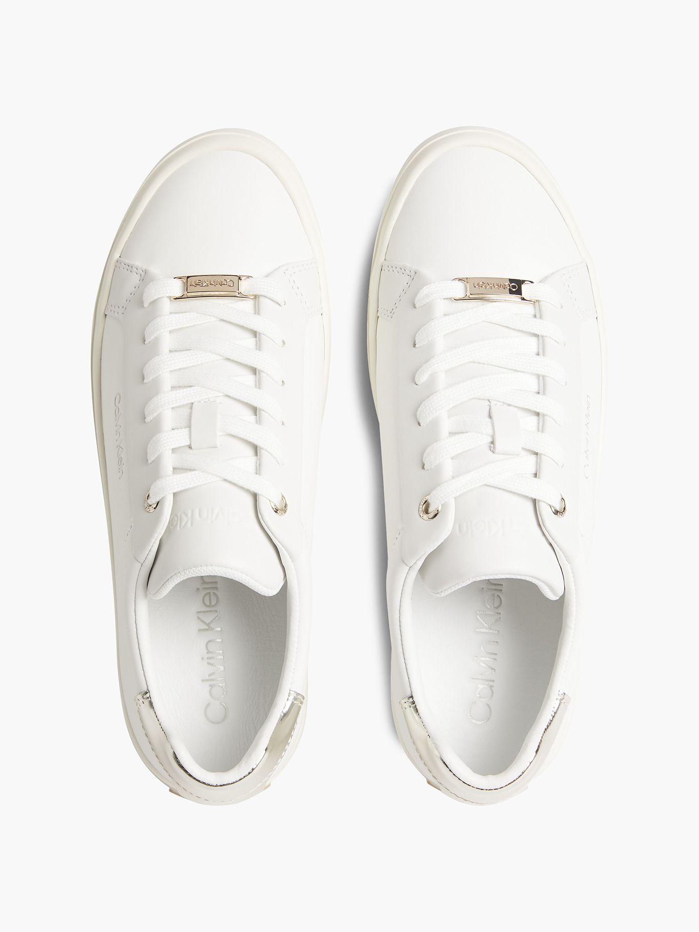 Zapatilla Vulc Lace Up Lth Blanco Calvin Klein-2