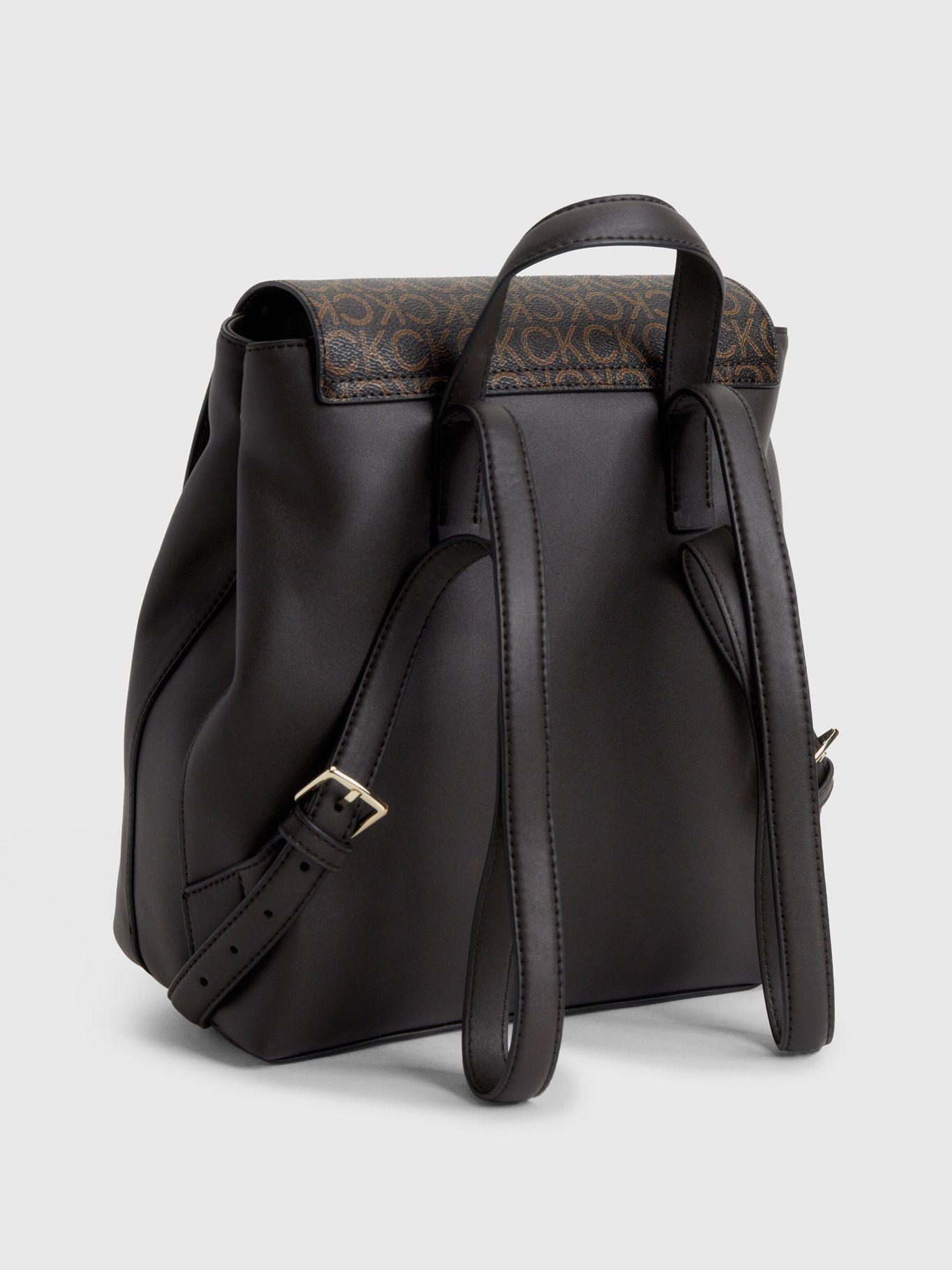 Mochila EU Must Campus Md Café Calvin Klein-1