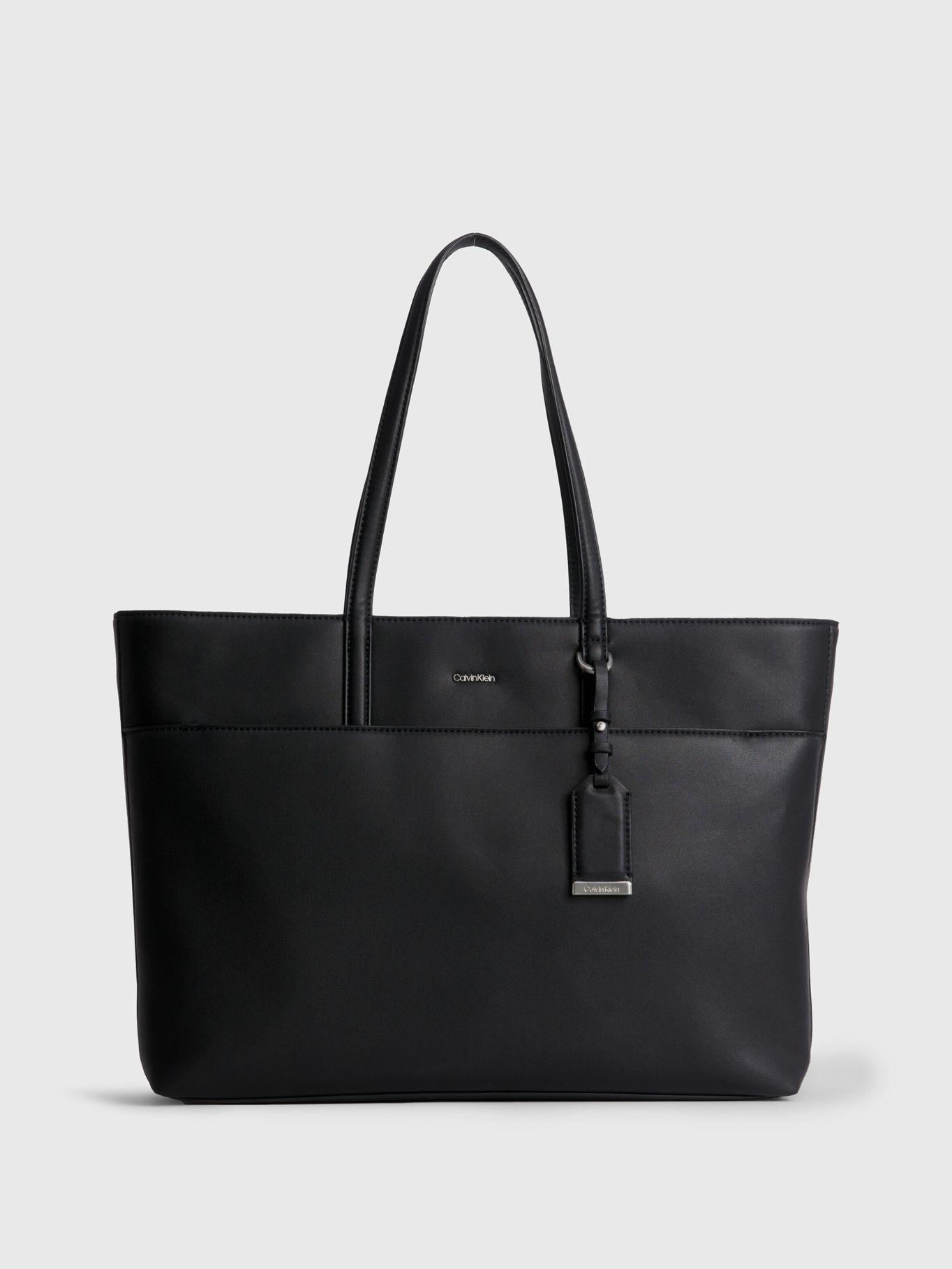 Cartera EU Must Shopper Lg Negro Calvin Klein-0