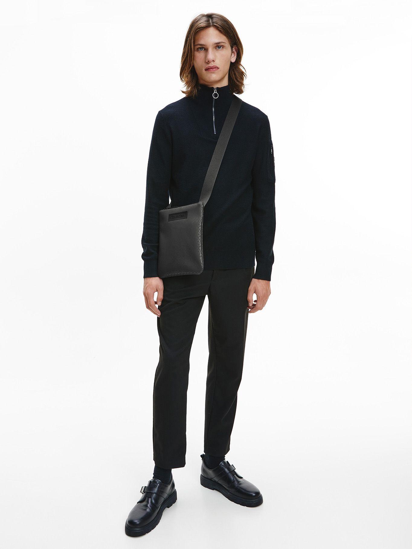 Messenger Winter Proof Flatpack Negro Calvin Klein-4