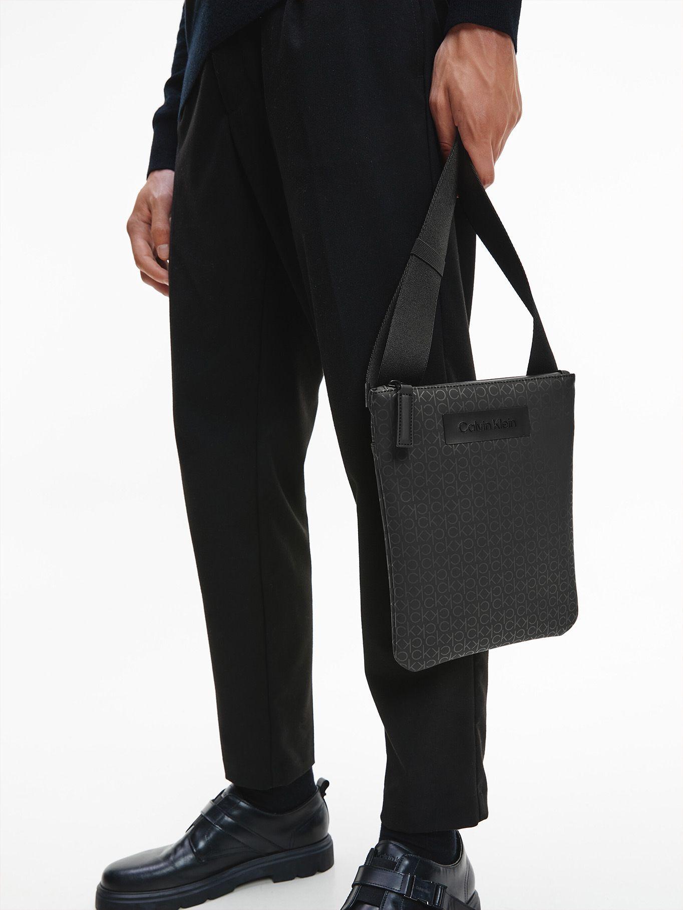 Messenger Winter Proof Flatpack Negro Calvin Klein-3