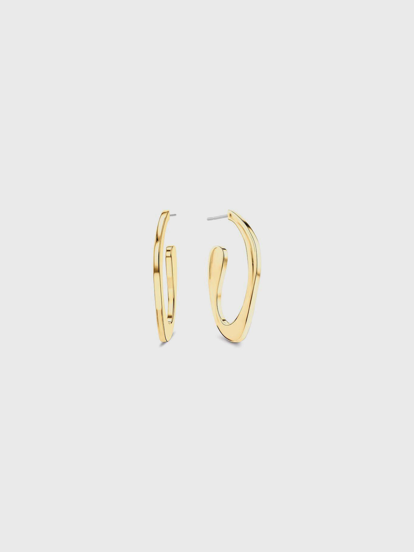 Aros Round Organic Dorado Calvin Klein-0