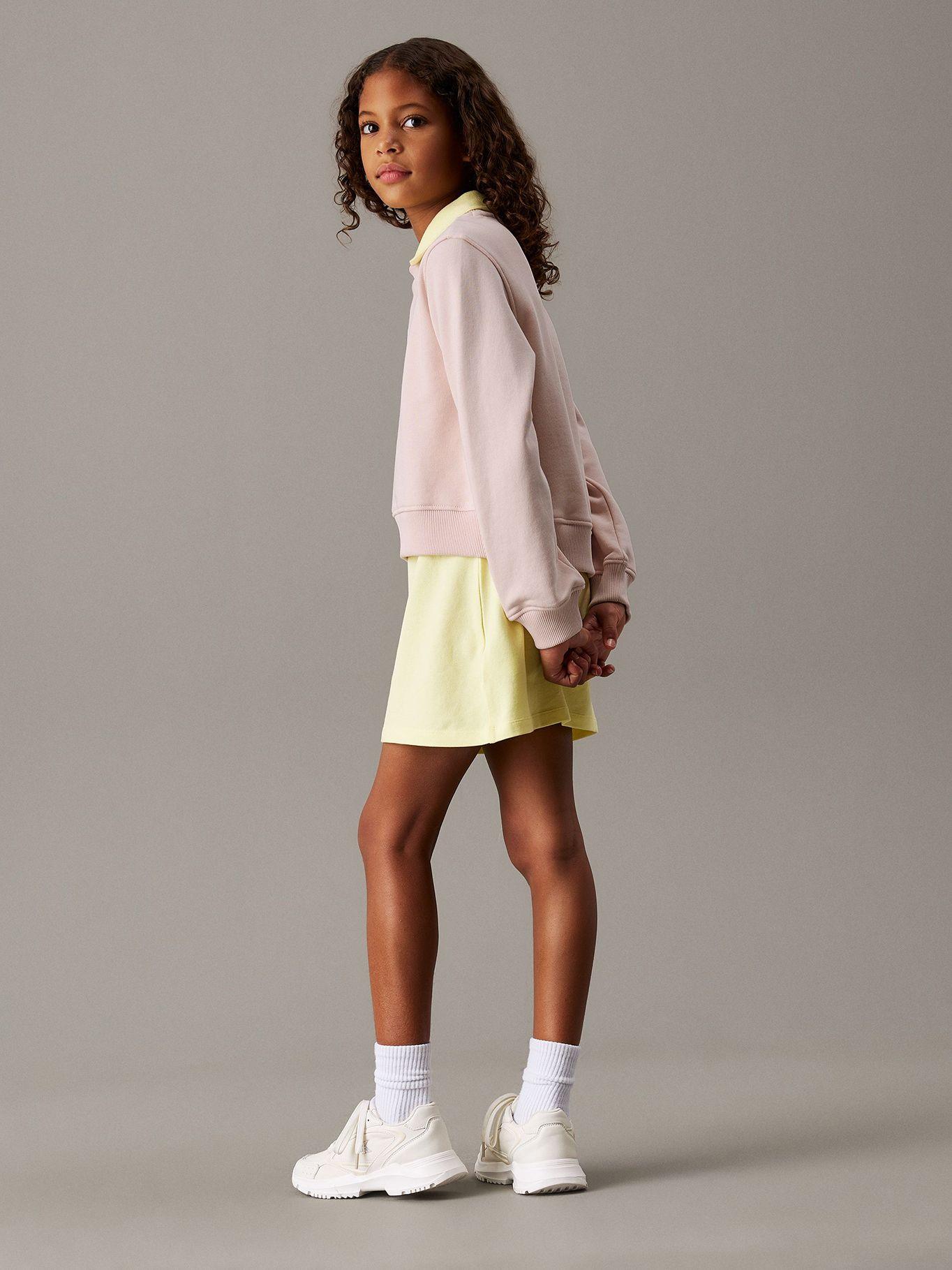 Polerón Niña Ck Logo Rosado Calvin Klein-2