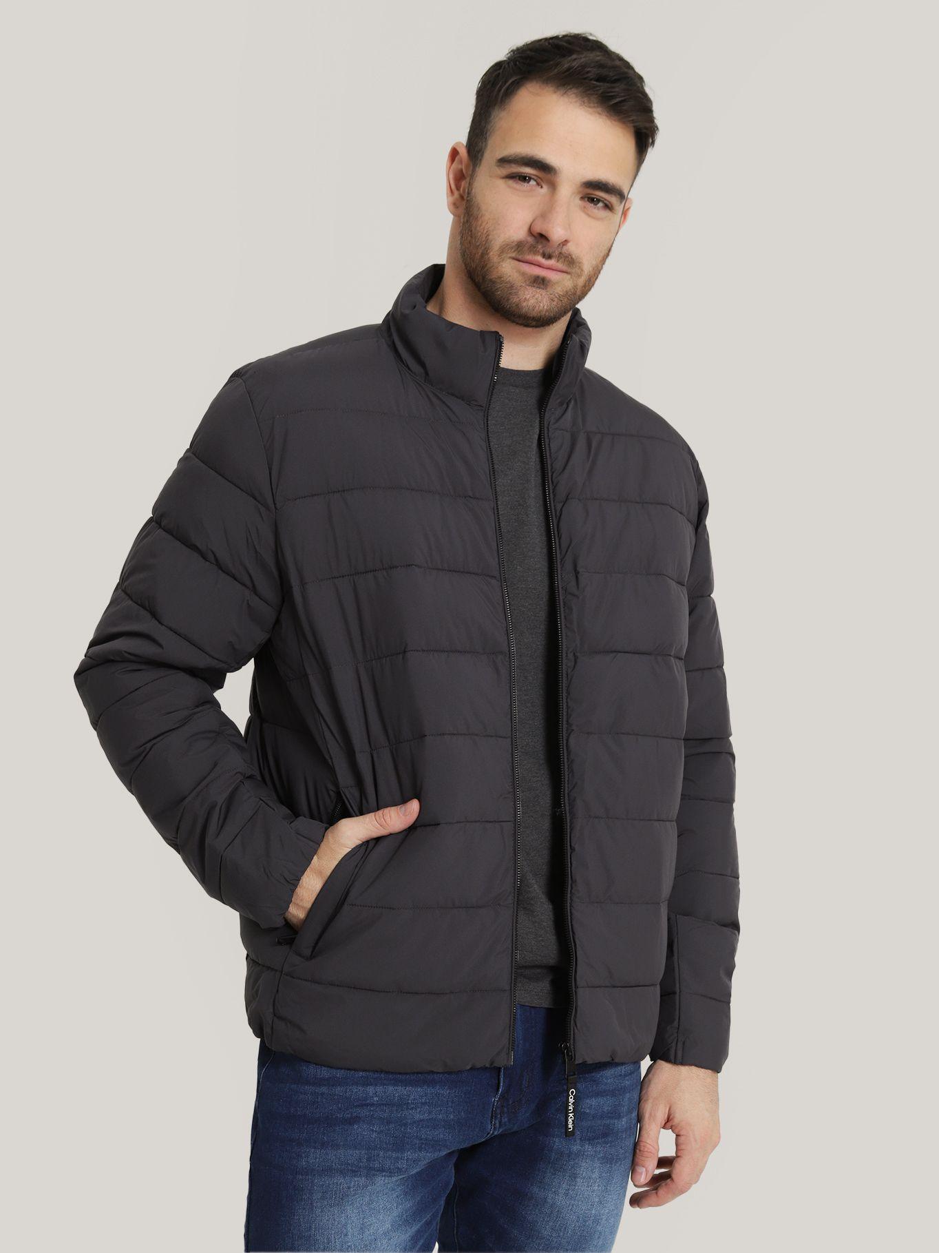 Parka Stretch Pufer IRO Gris Calvin Klein-0