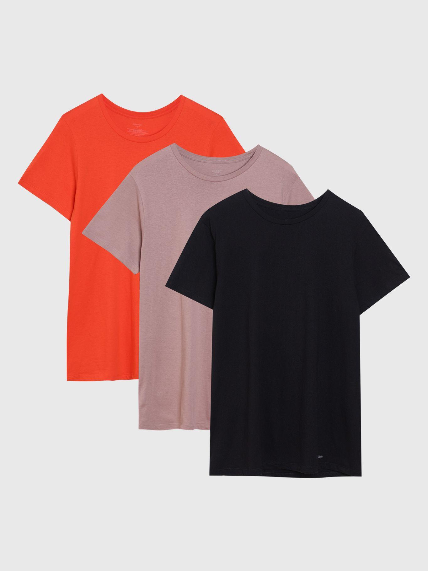 Paquete de 3 camisetas Multicolor Calvin Klein-0