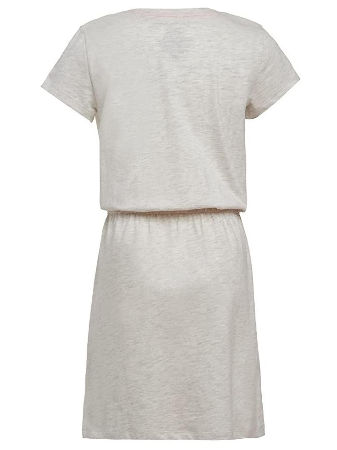 Vestido Stacked Logo Crema Calvin Klein-1