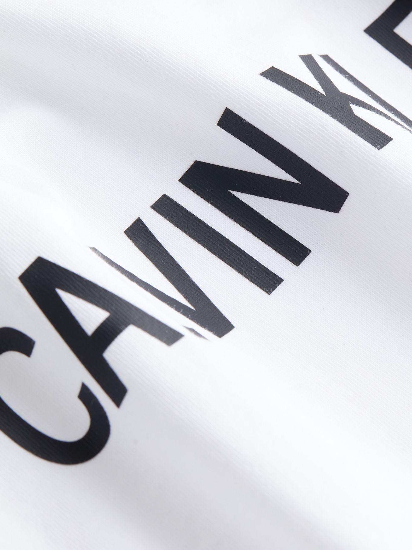 Polera Institutional Logo Reg Tank Blanco Calvin Klein-2