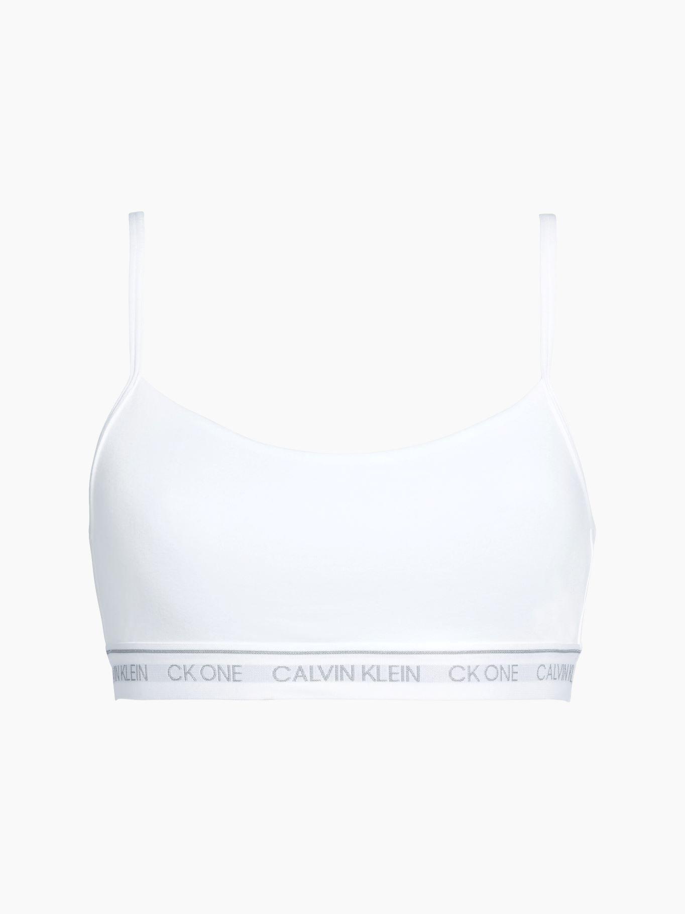 Bralette CK One Cotton Blanco Calvin Klein-0