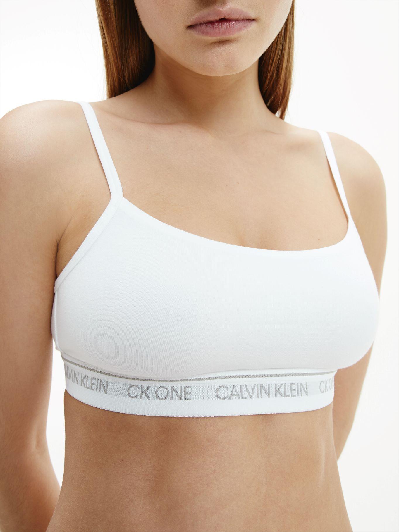 Bralette CK One Cotton Blanco Calvin Klein-3