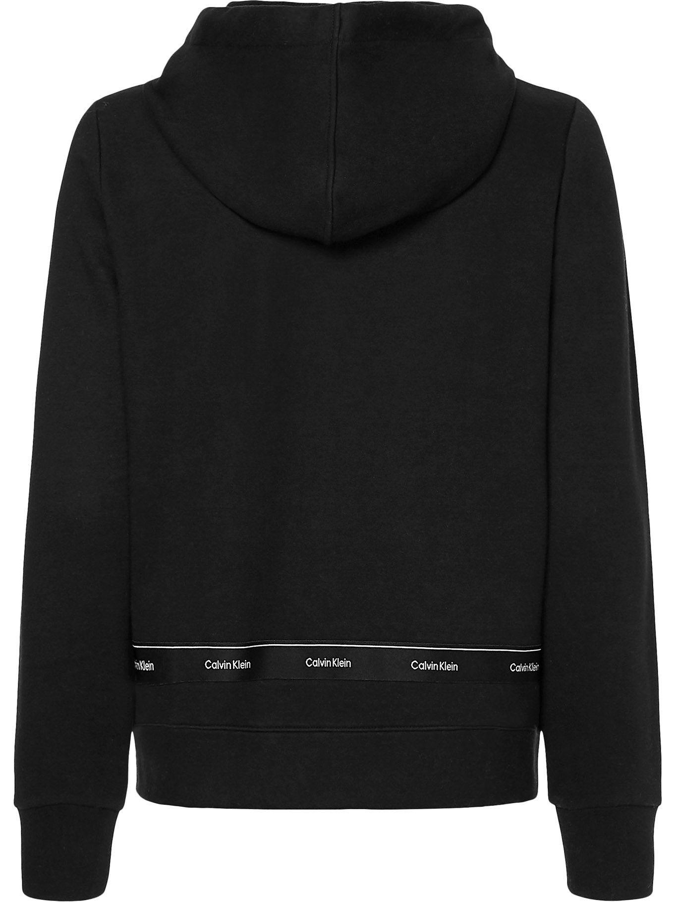 Hoodie Logo Tape Negro Calvin Klein-1