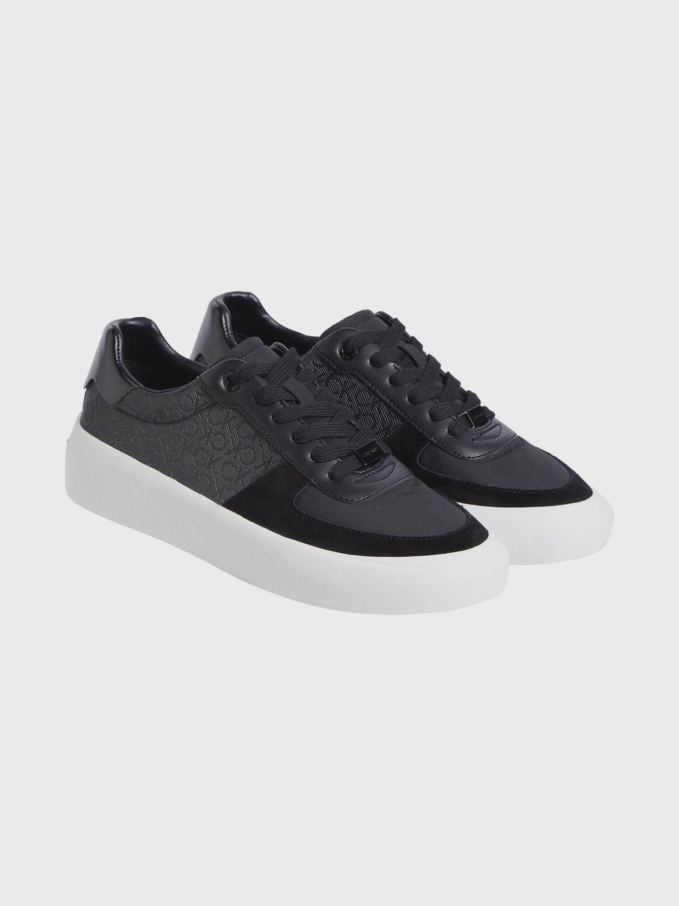 Zapatillas con logo Negro Calvin Klein-0