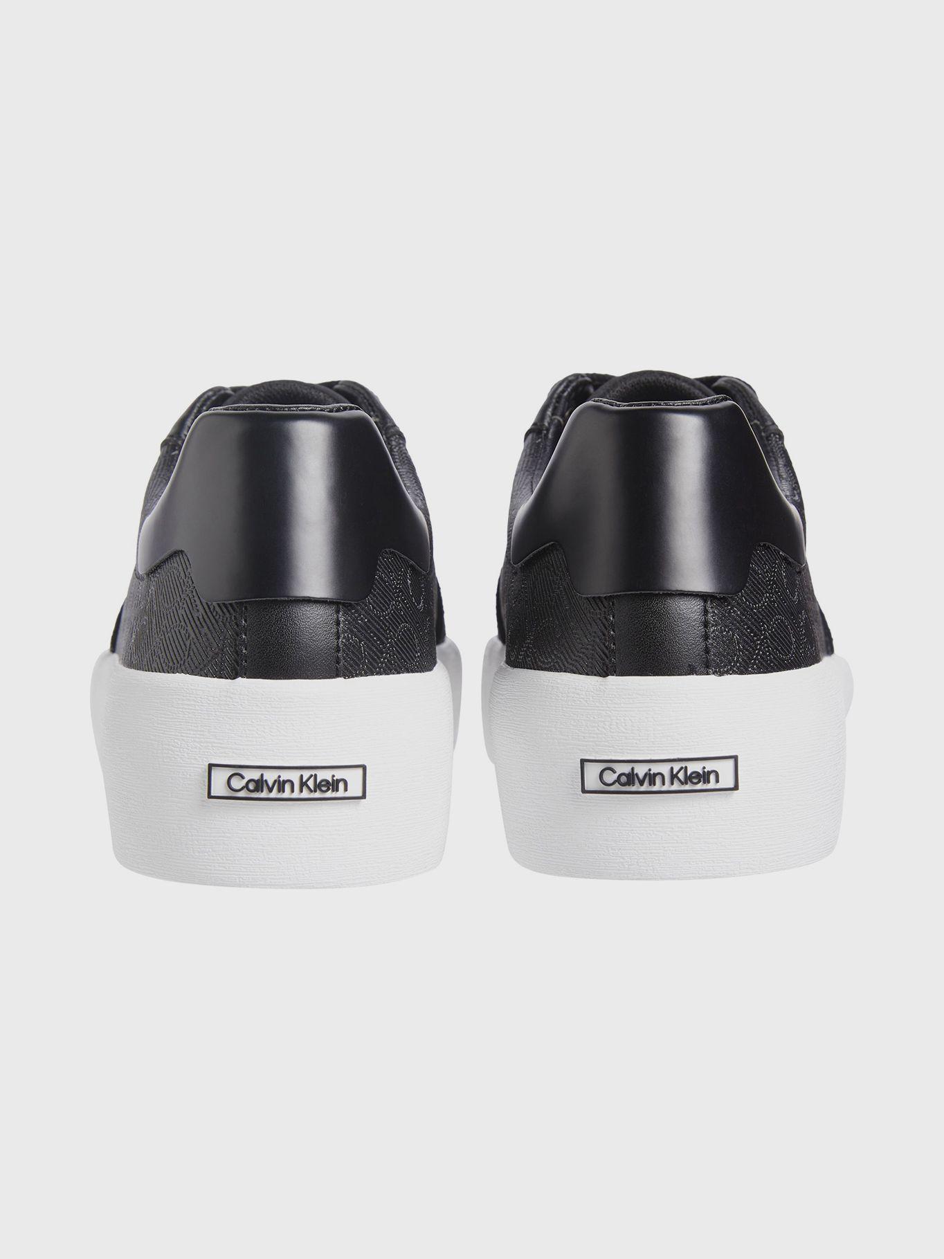 Zapatillas con logo Negro Calvin Klein-1