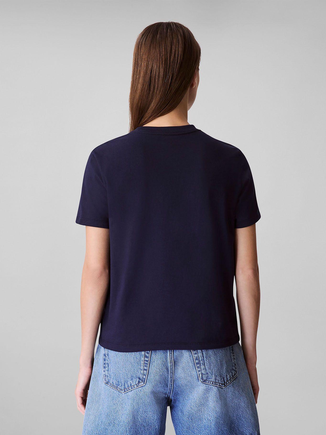 Polera Clásica Monogram Hero Azul Calvin Klein-2