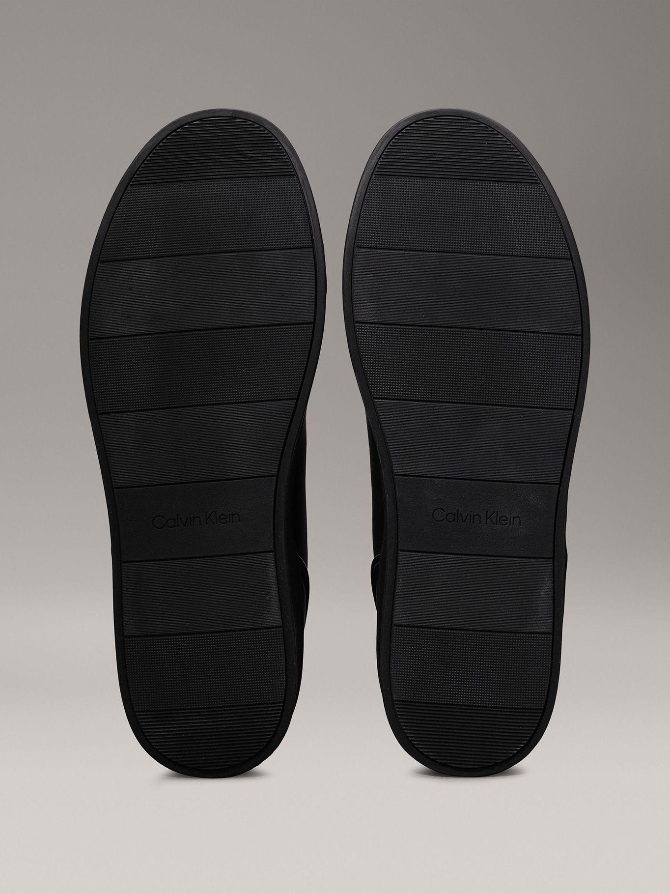 Zapatillas High Top Lace Up Piping Negro Calvin Klein-3