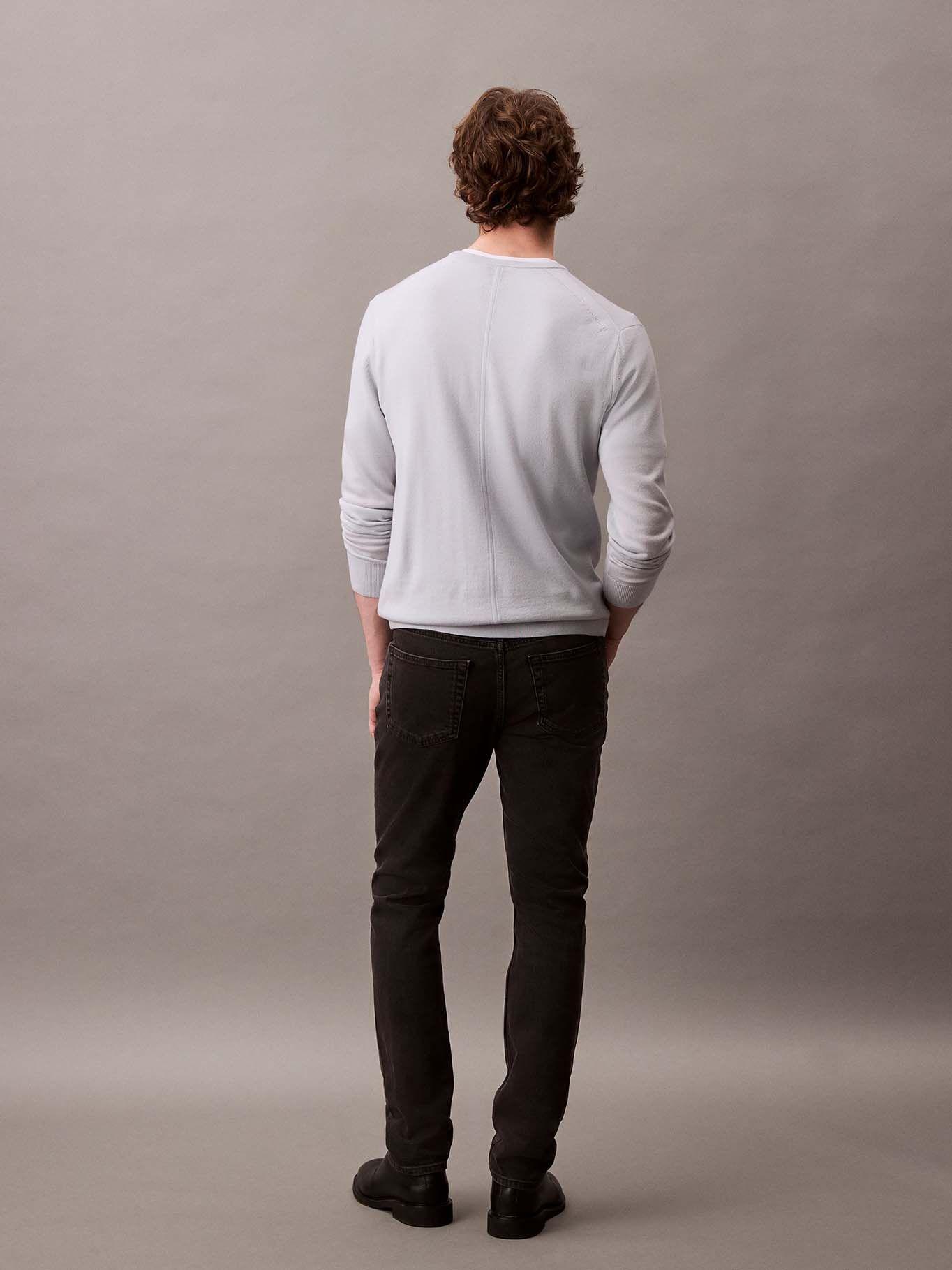 Jeans Slim Essential Negro Calvin Klein-2