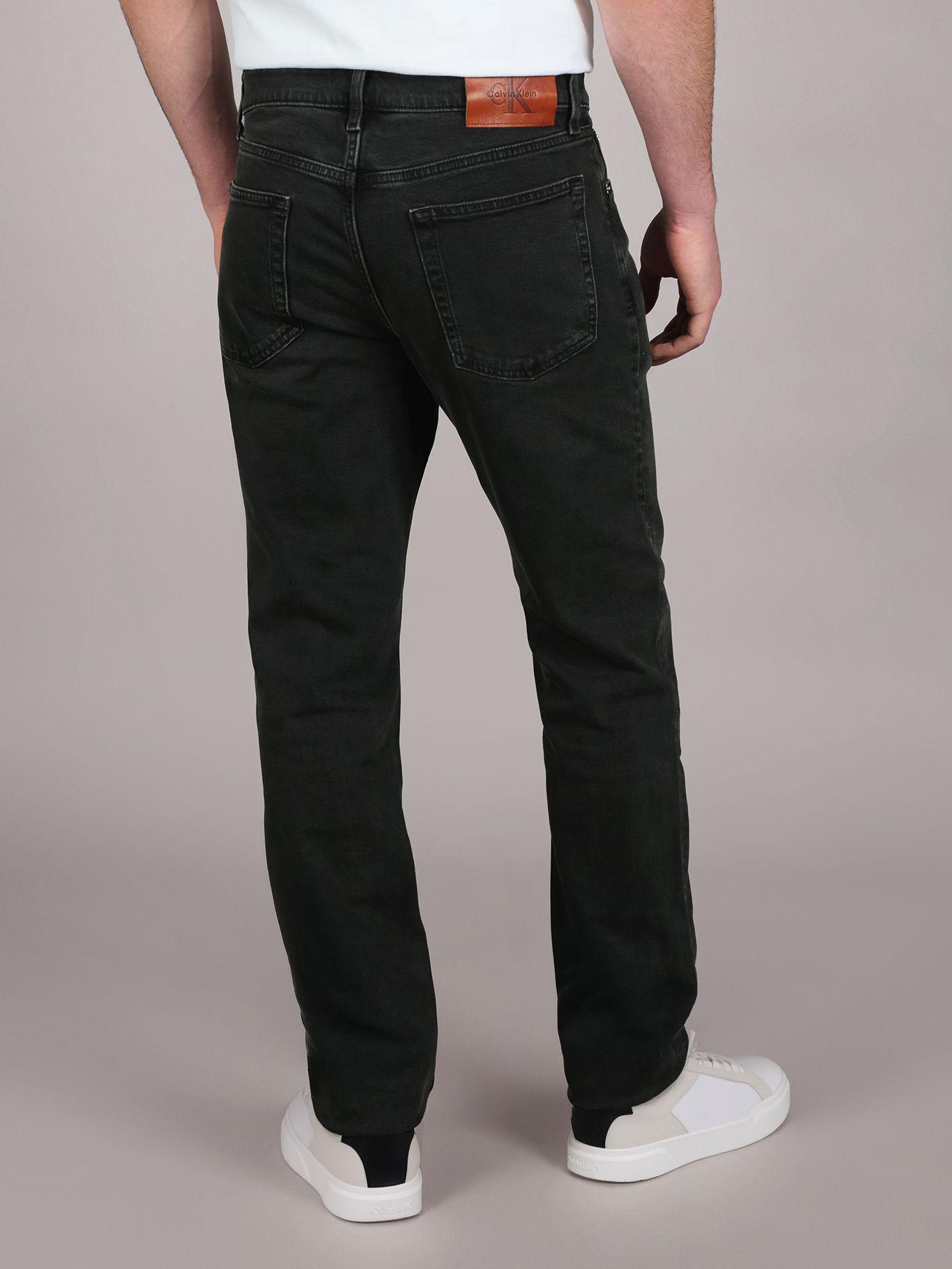 Jeans Slim Essential Negro Calvin Klein-3
