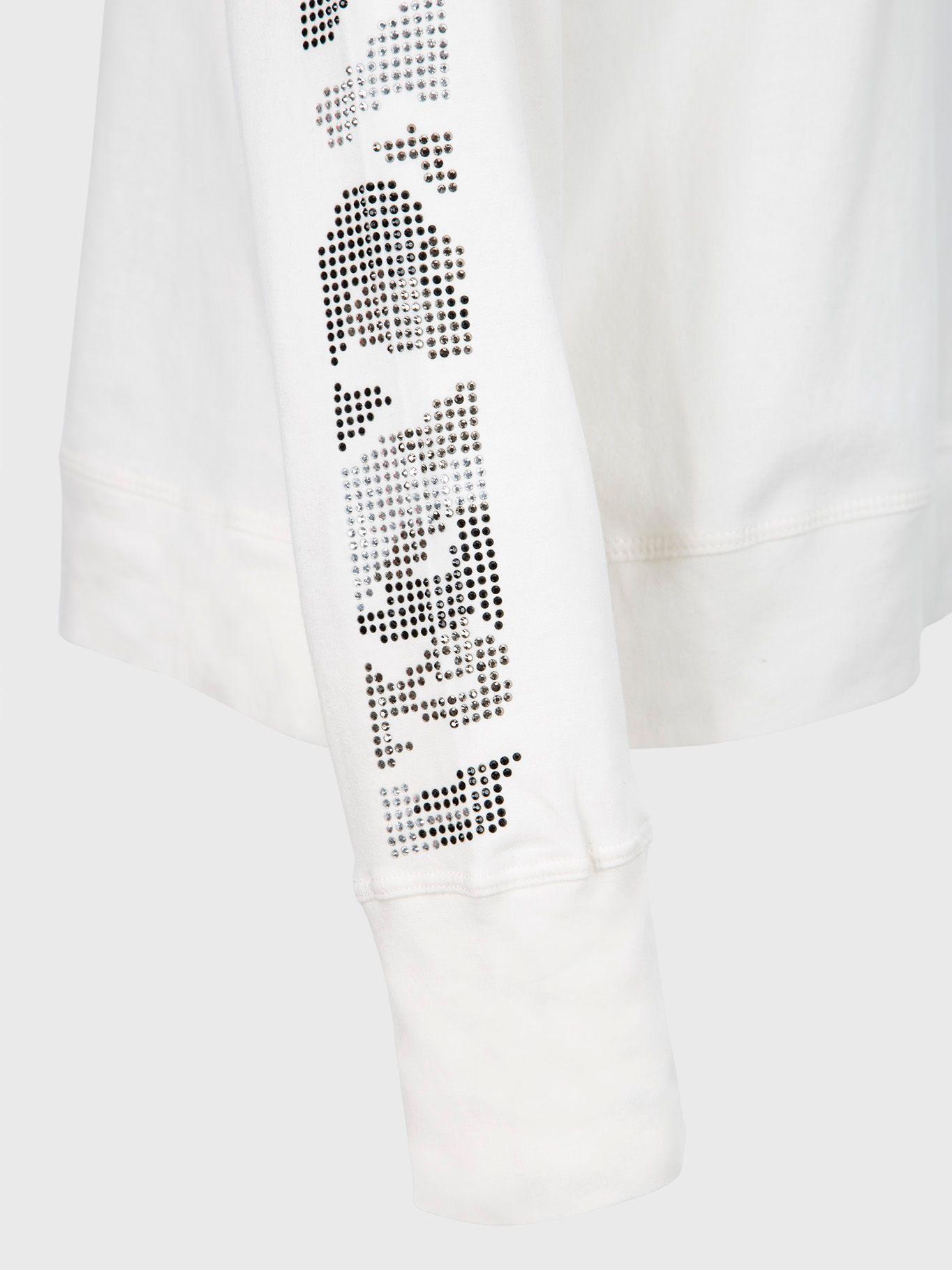 Polerón Embellished Blanco Calvin Klein-3