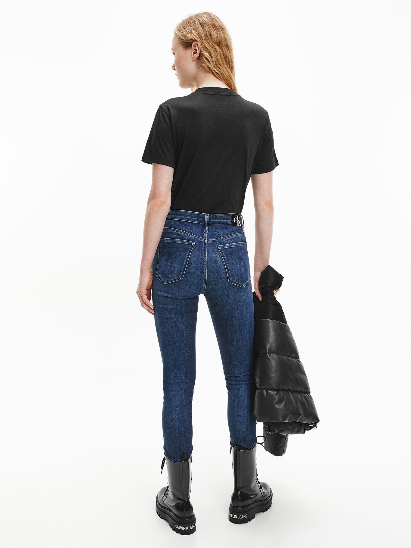 Polera Easy Institutional Negro Calvin Klein-2