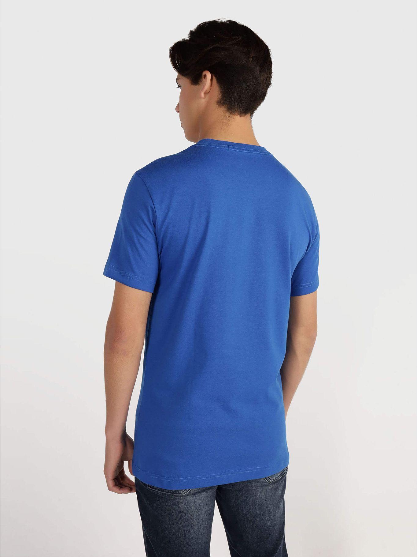 Polera Small Center Box Azul Calvin Klein-2