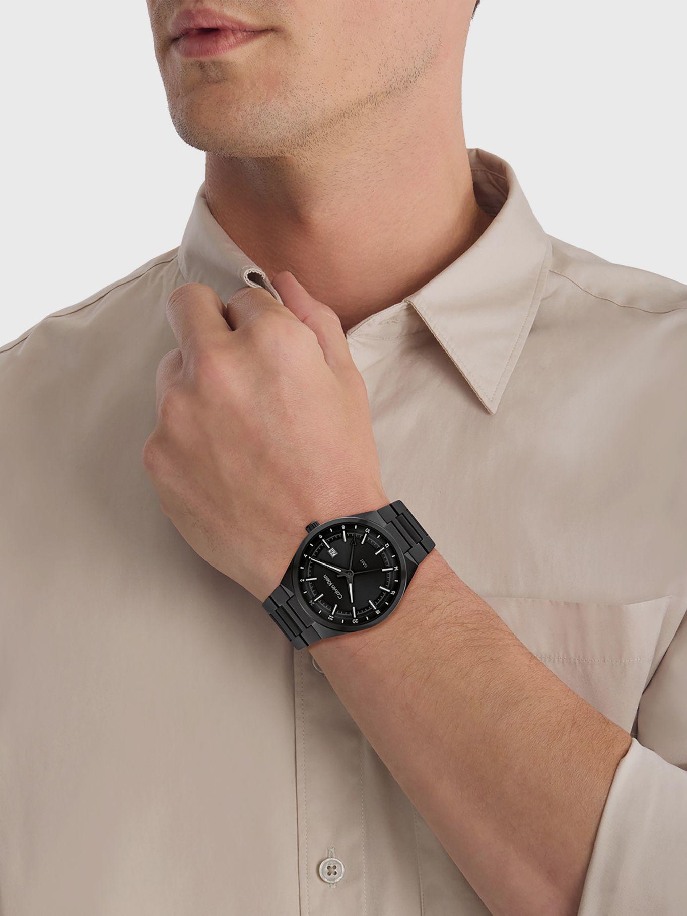 Reloj Architectural Multifunction Negro Calvin Klein-3