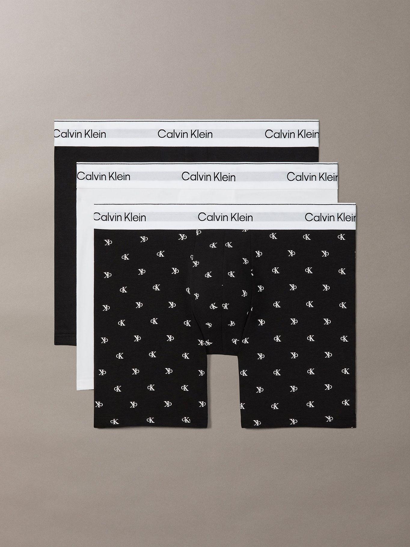 Pack 3 Bóxers Brief Cotton Multicolor Calvin Klein-0