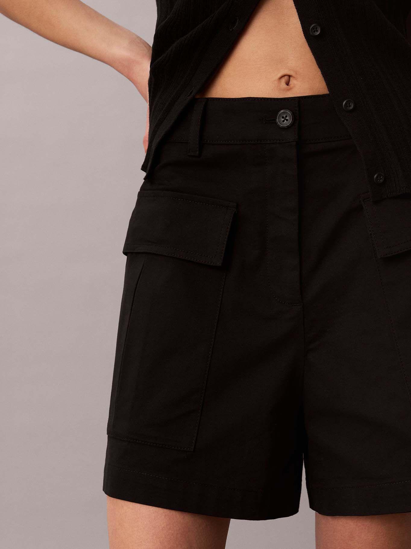 Short Utility Negro Calvin Klein-4