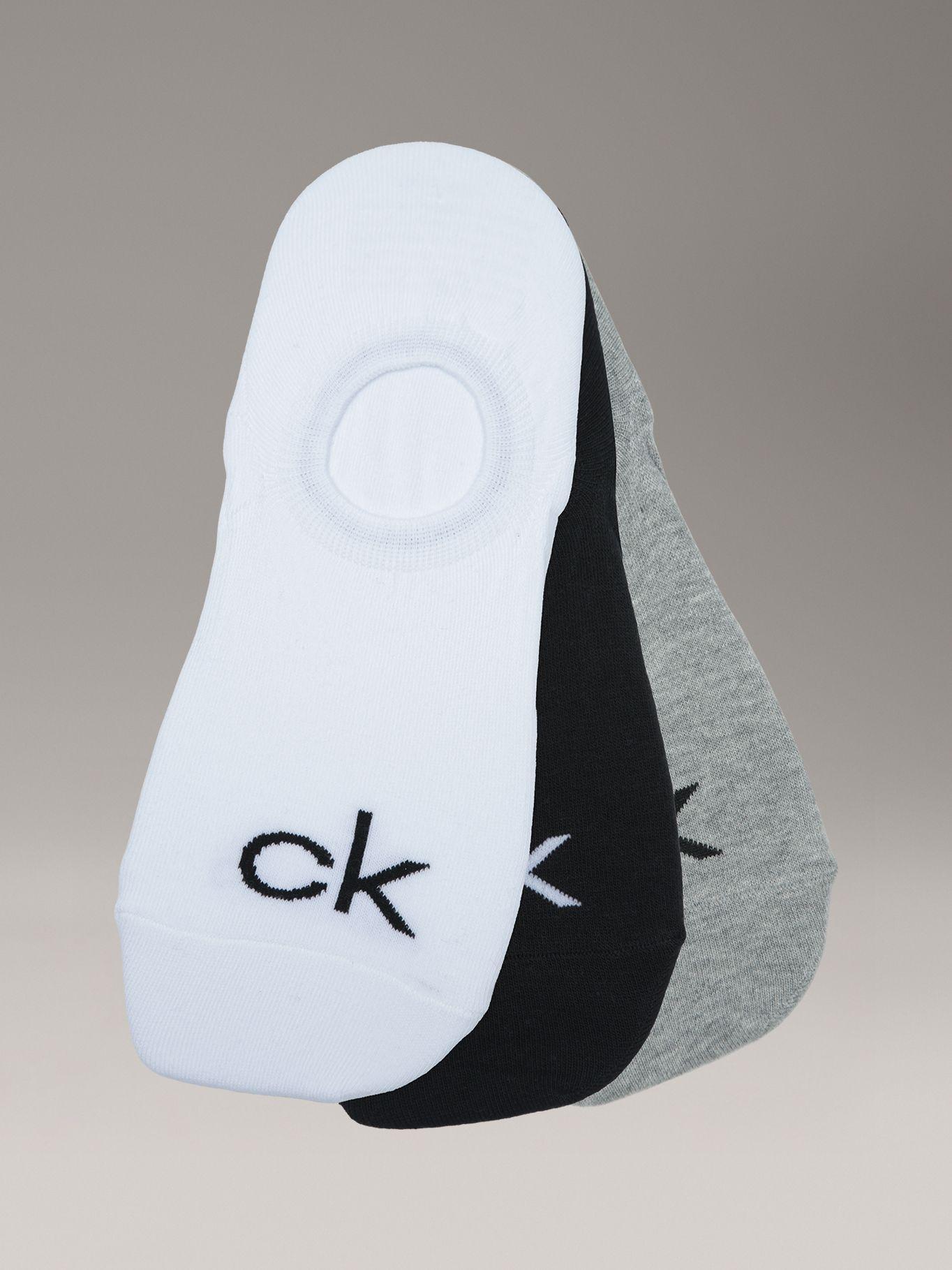 Pack de 3 Calcetin Finos Logo Multicolor Calvin Klein-0