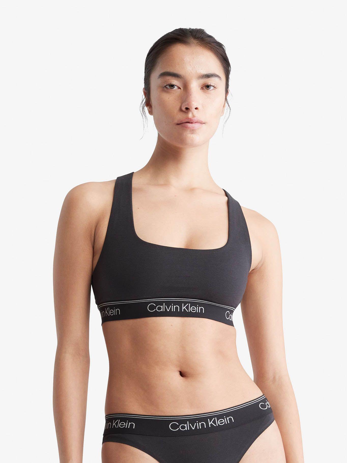 Bralette con logo Negro Calvin Klein QF7185-001-0