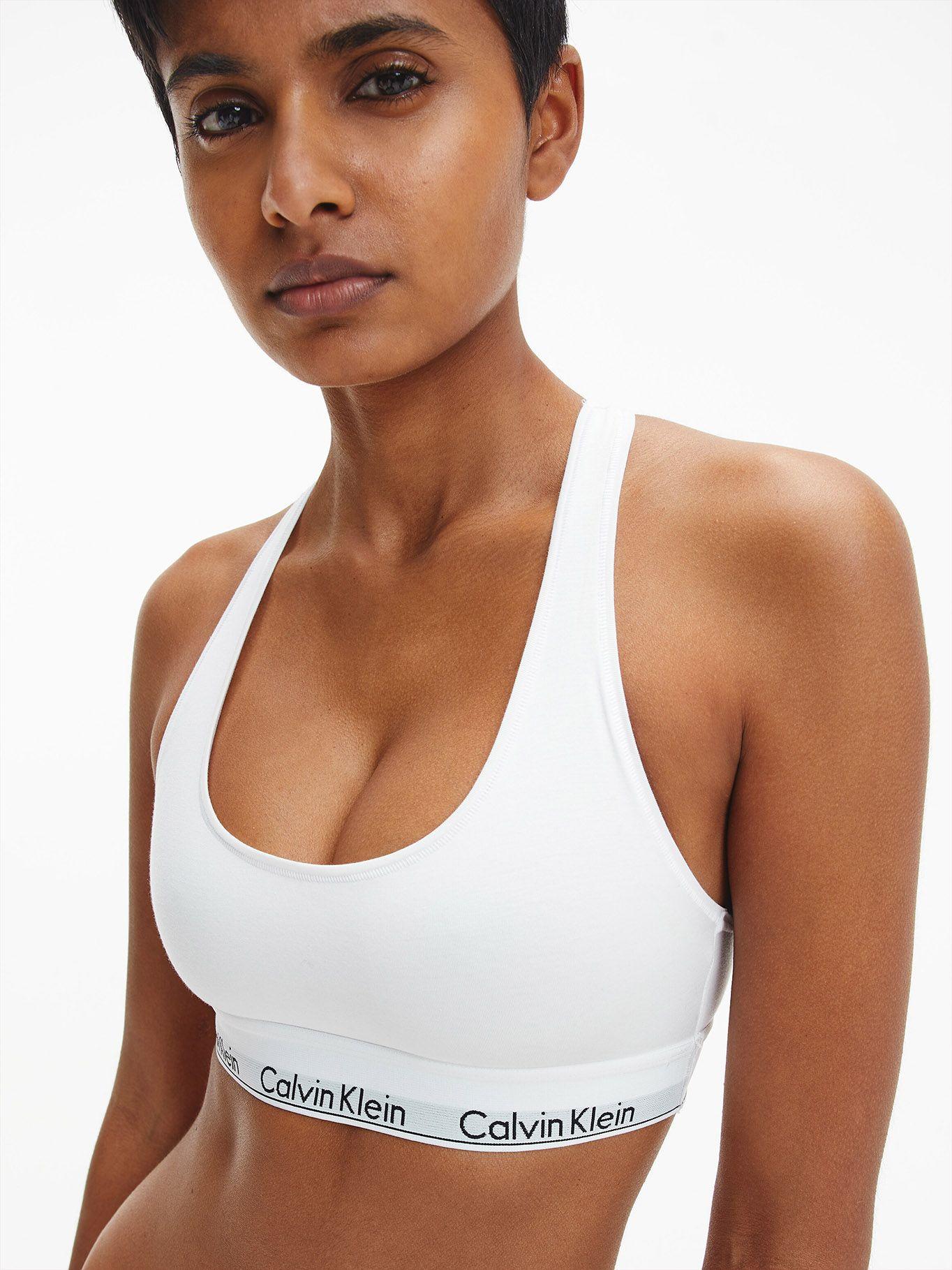 Bralette Moderns Cotton Blanco Calvin Klein-2