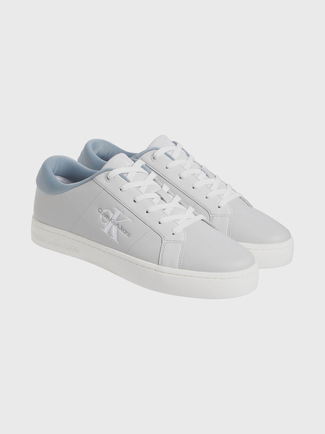 Zapatillas Classic Cupsole Low Laceup Gris Calvin Klein-0