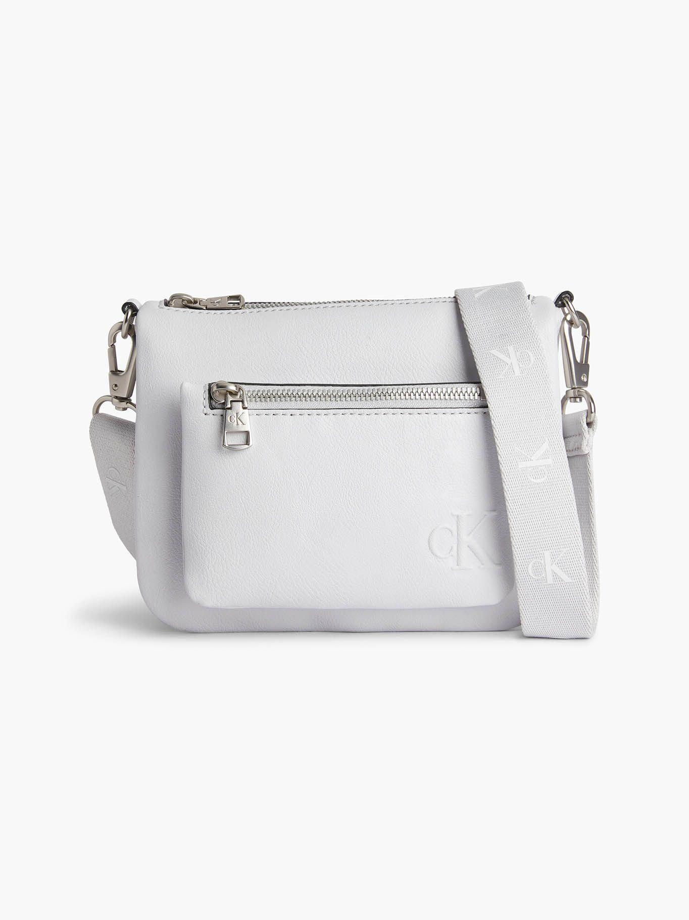Bolso bandolera pequeño Blanco Calvin Klein K60K610325-PSX-0
