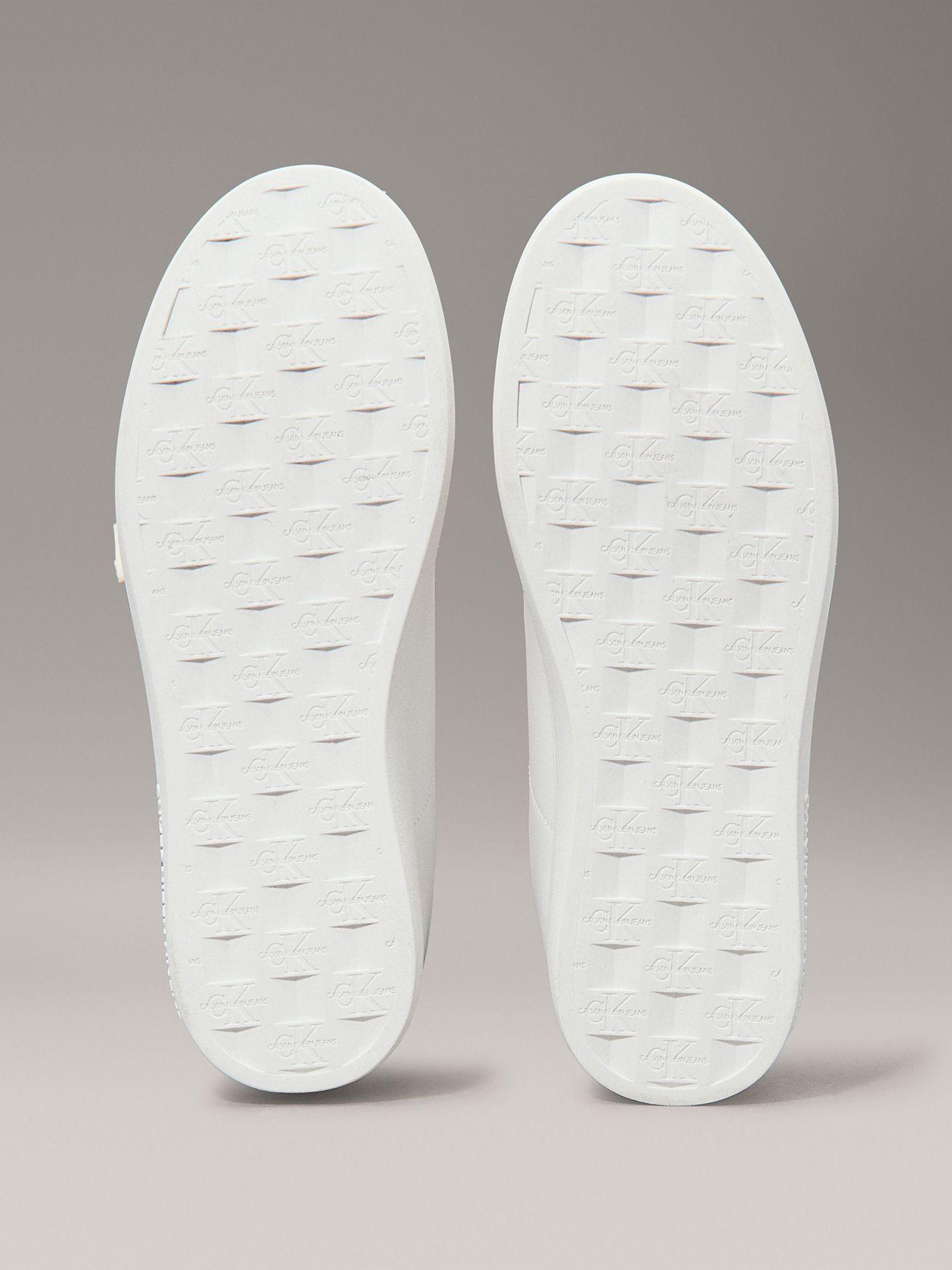 Zapatillas Cupsole Low Lace Up Blanco Calvin Klein-3