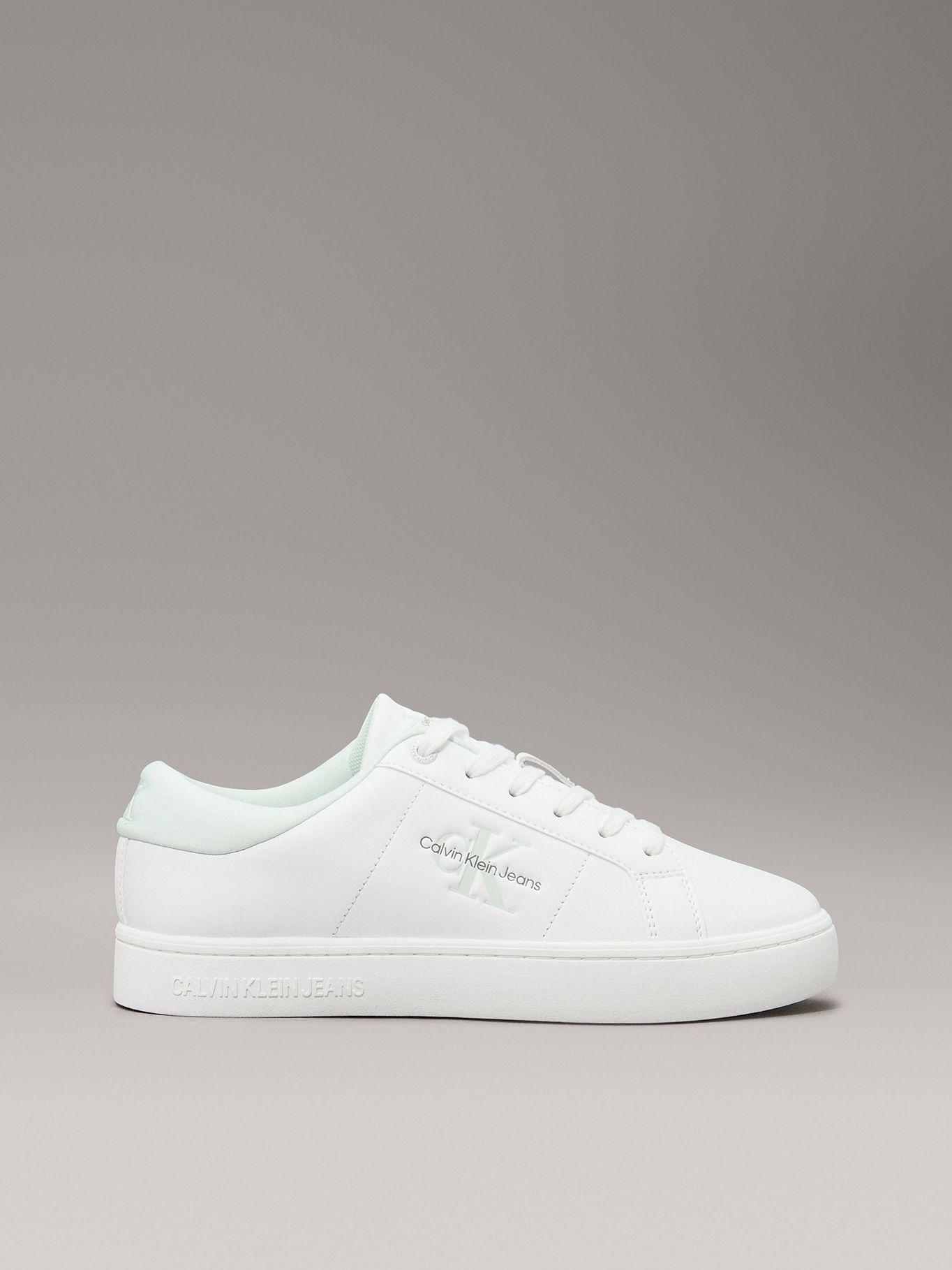 Zapatillas Cupsole Low Lace Up Blanco Calvin Klein-4