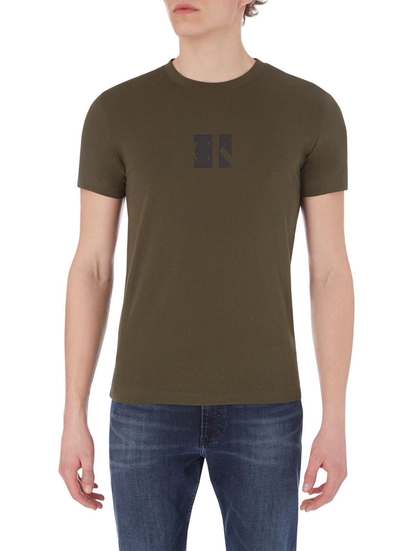 Polera Small Center Verde Calvin Klein-0