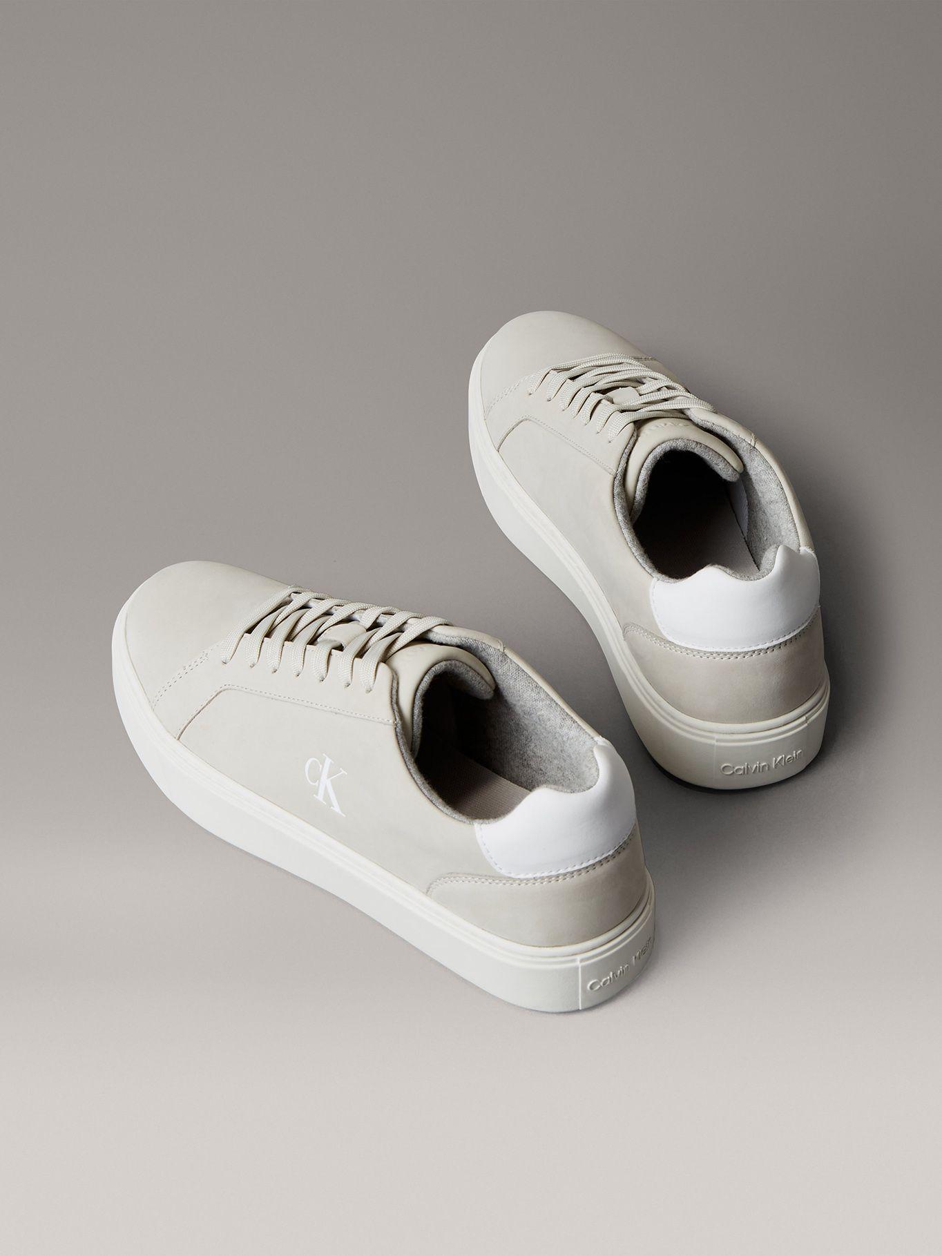 Zapatilla Clásicas Suela Gruesa Beige Calvin Klein-1