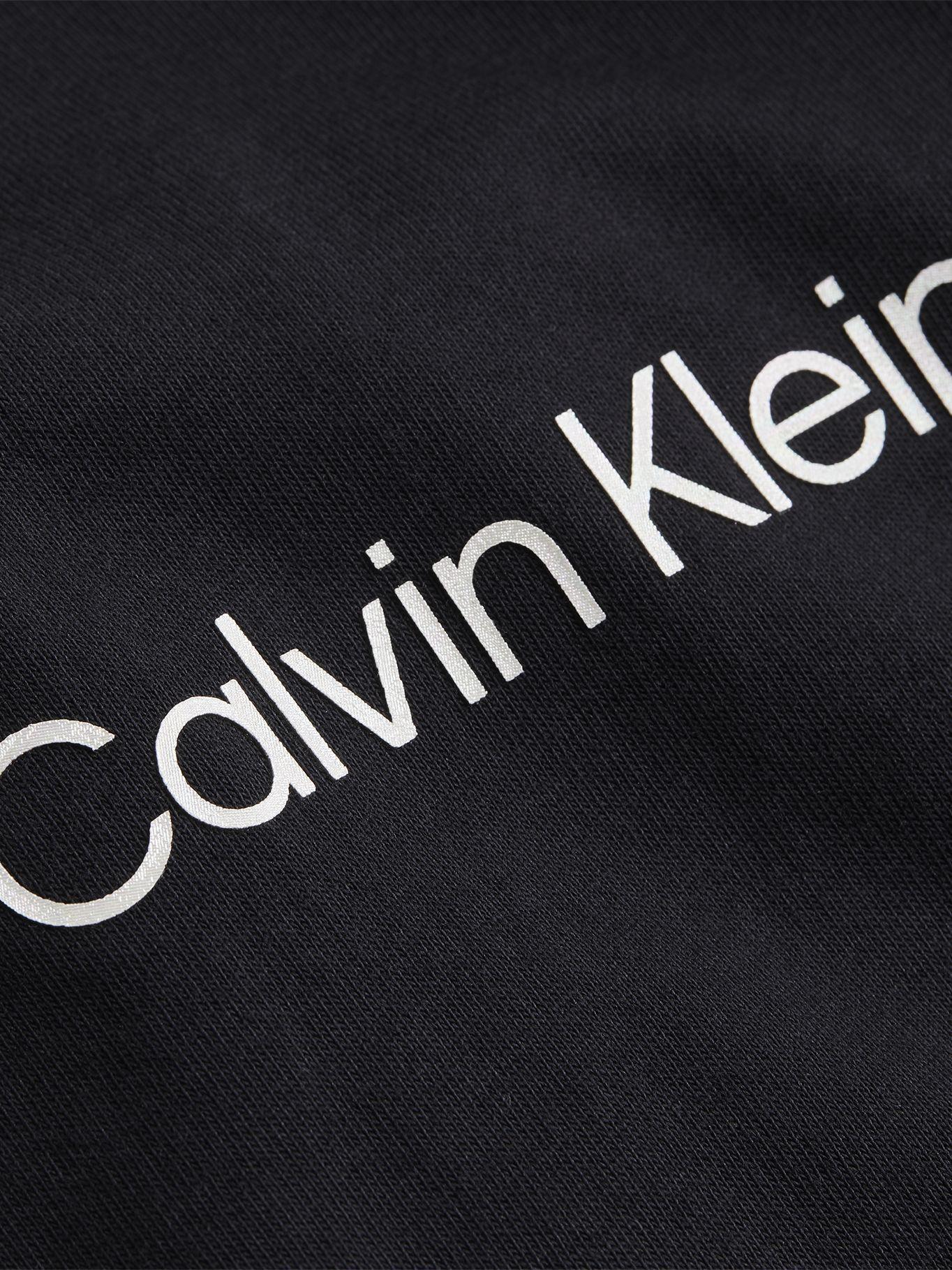 Polera Shrunken Negro 713 Calvin Klein-4