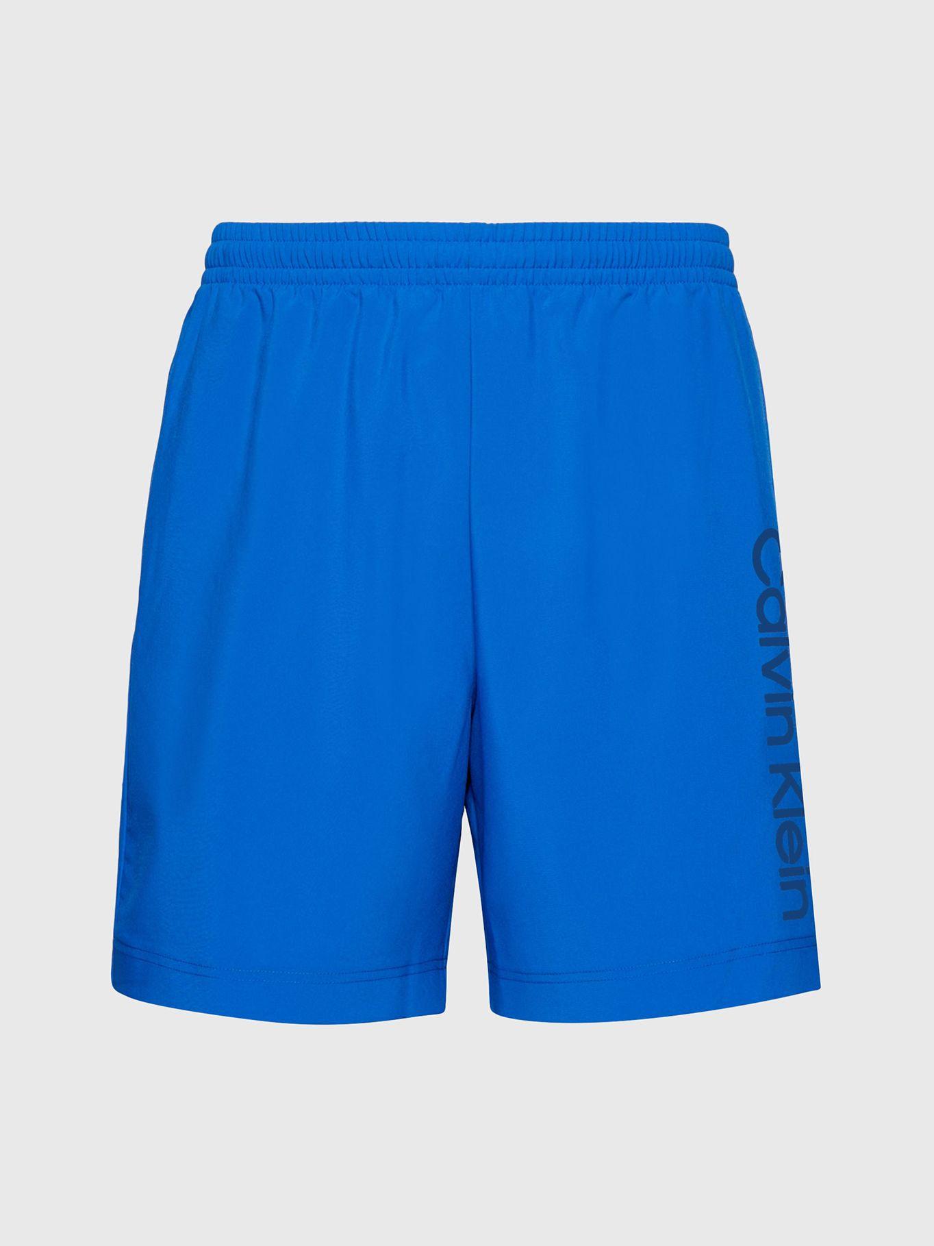 Short Vertical Logo Azul Calvin Klein-4