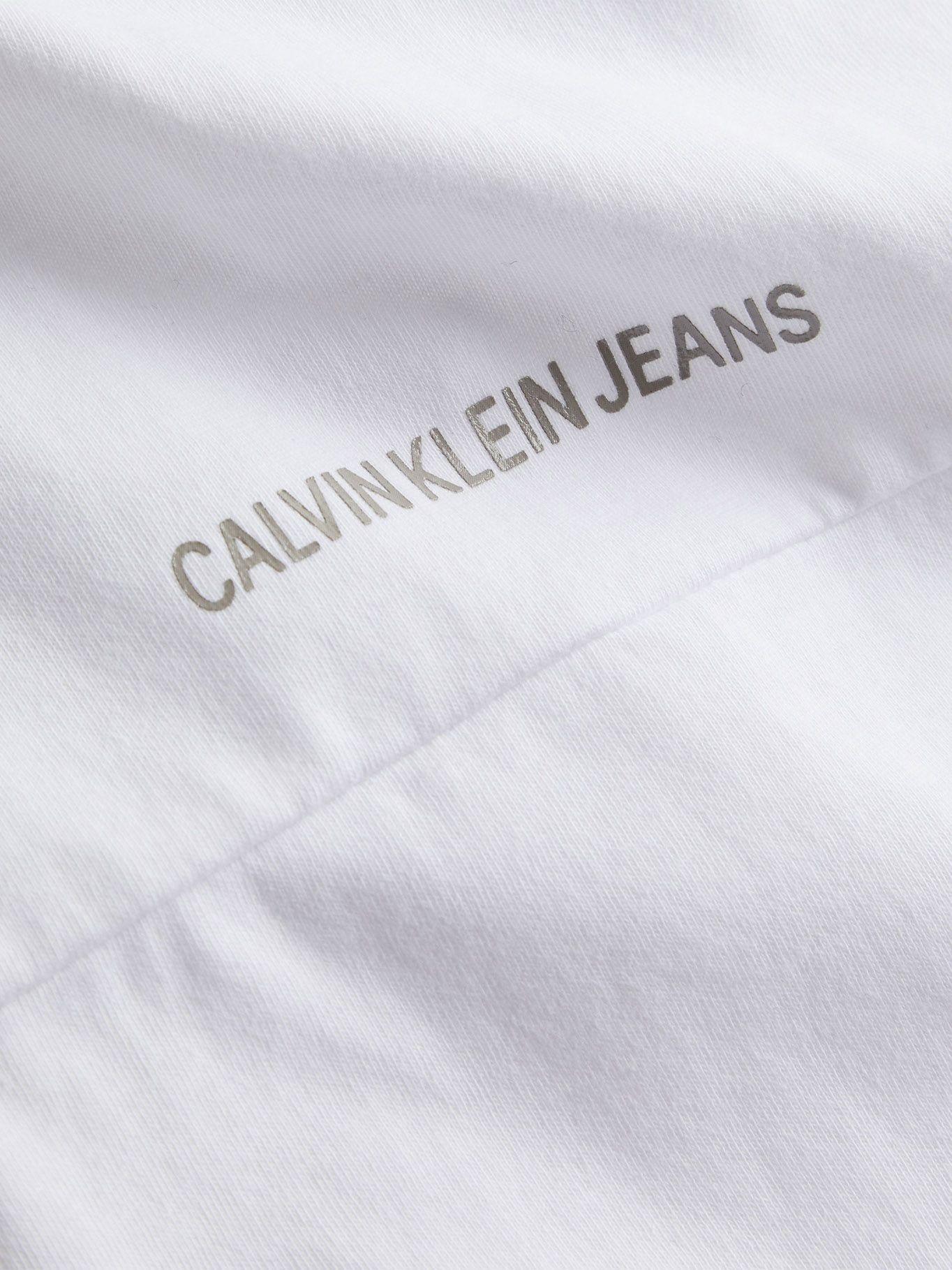 Polera Institutional Dolman Blanco Calvin Klein-2