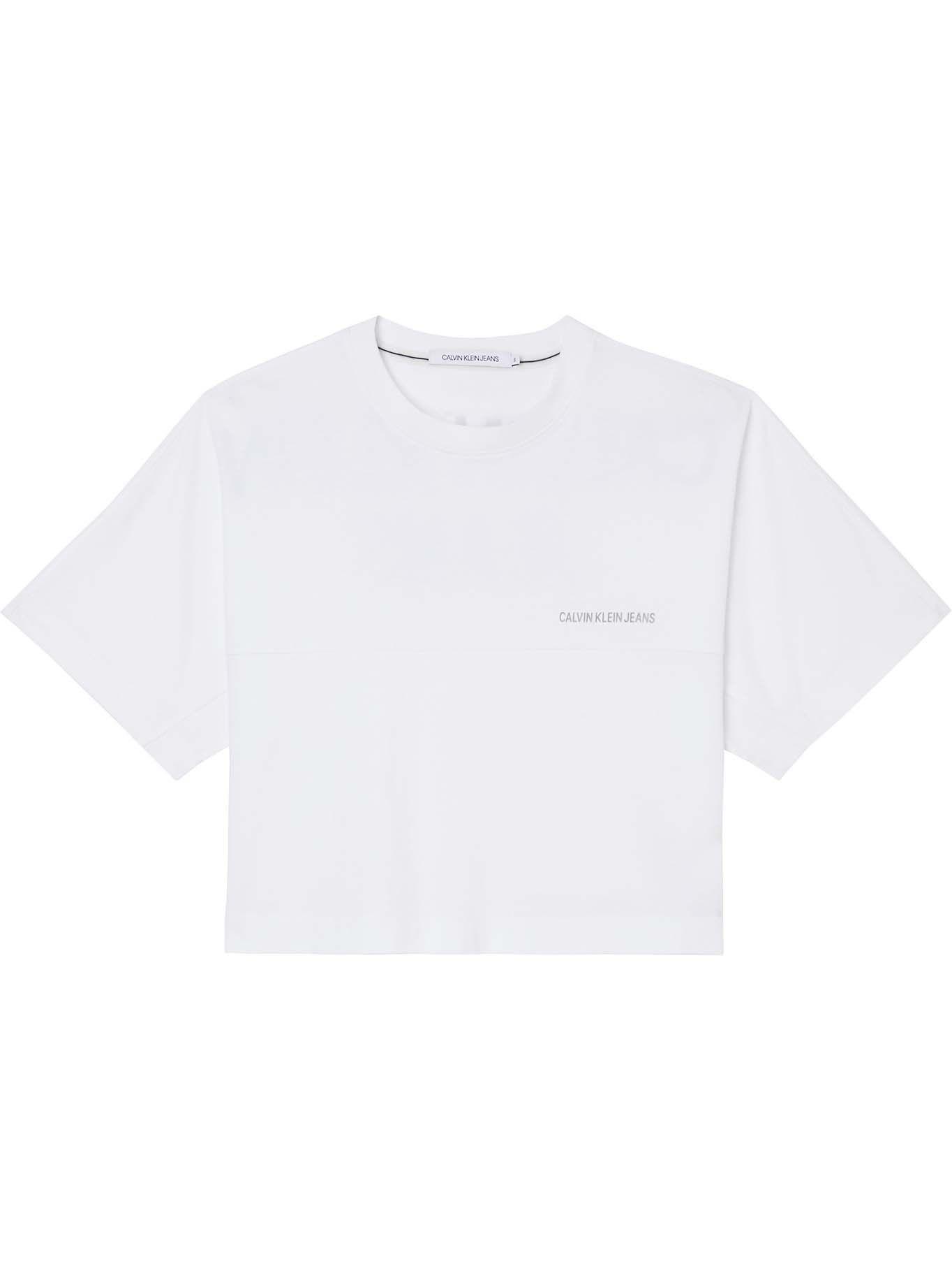 Polera Institutional Dolman Blanco Calvin Klein-0