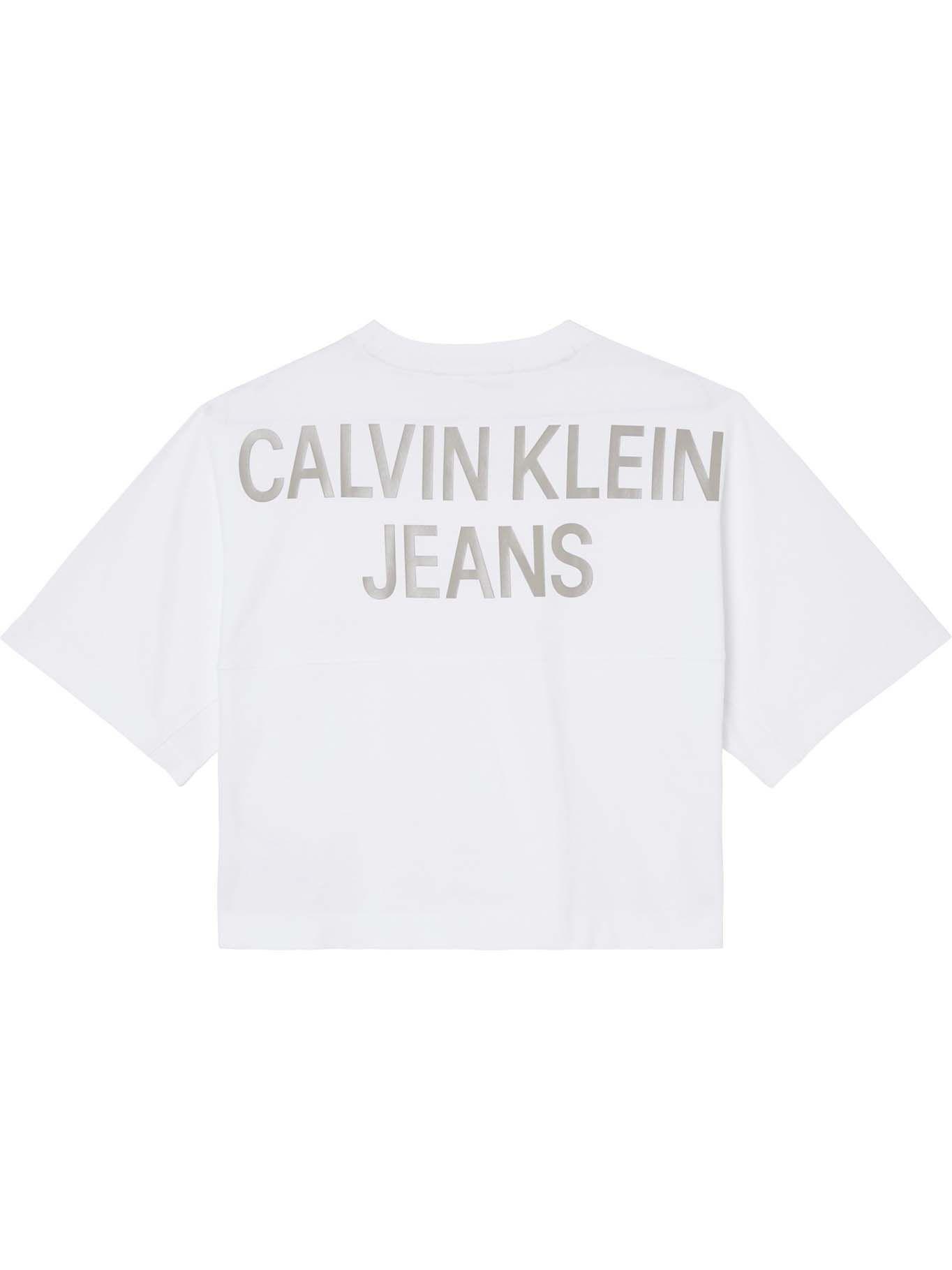 Polera Institutional Dolman Blanco Calvin Klein-1