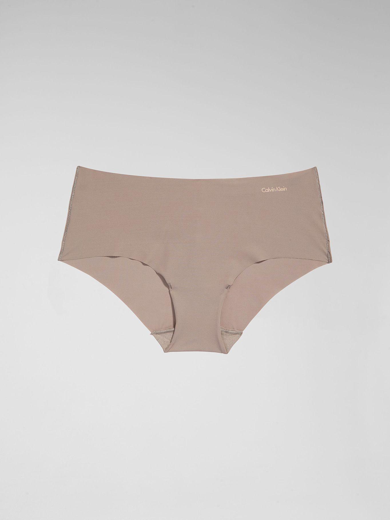 Calzón Hipster Invisible Beige Calvin Klein-4