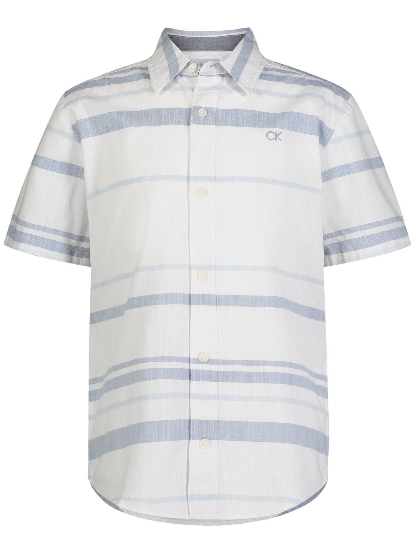 Camisa CK Stripe Blanco Calvin Klein-0