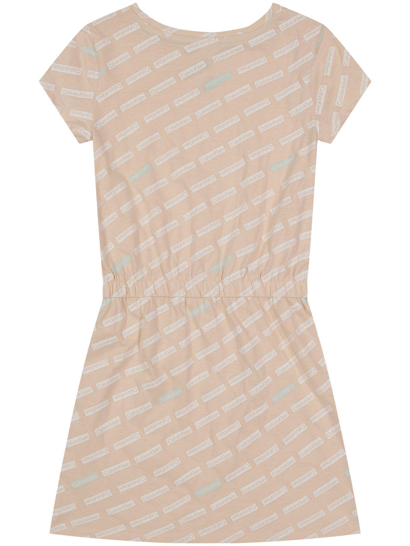 Vestido Archetype Beige Calvin Klein-1