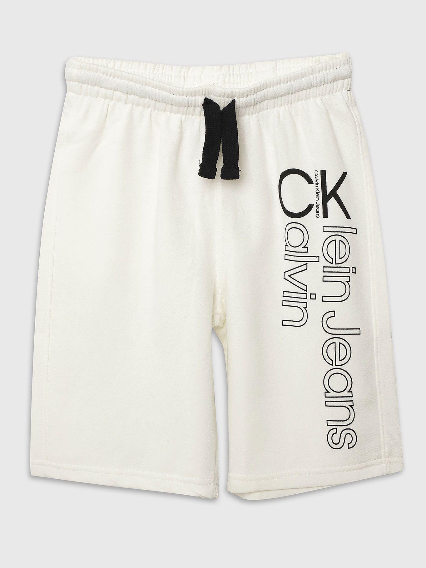 Short Niño Big Boys Logo 100 Blanco Calvin Klein-0
