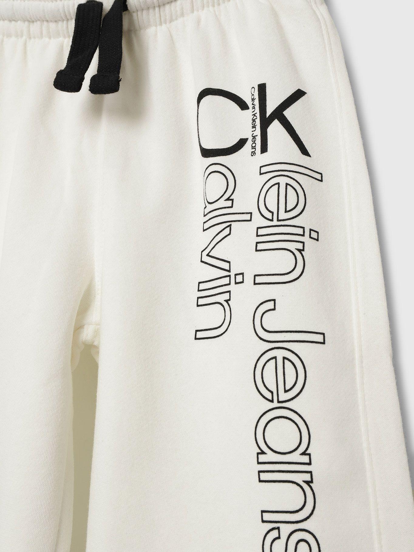 Short Niño Big Boys Logo 100 Blanco Calvin Klein-3