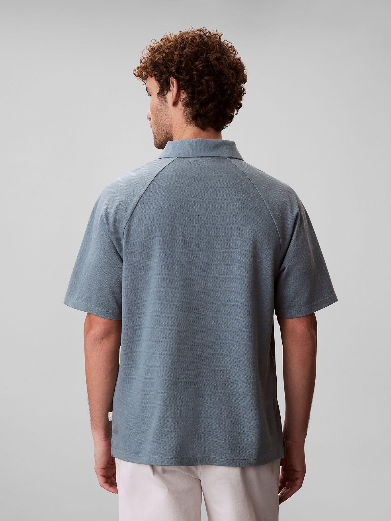 Polo Easy Bar Jacquard Gris Calvin Klein-2