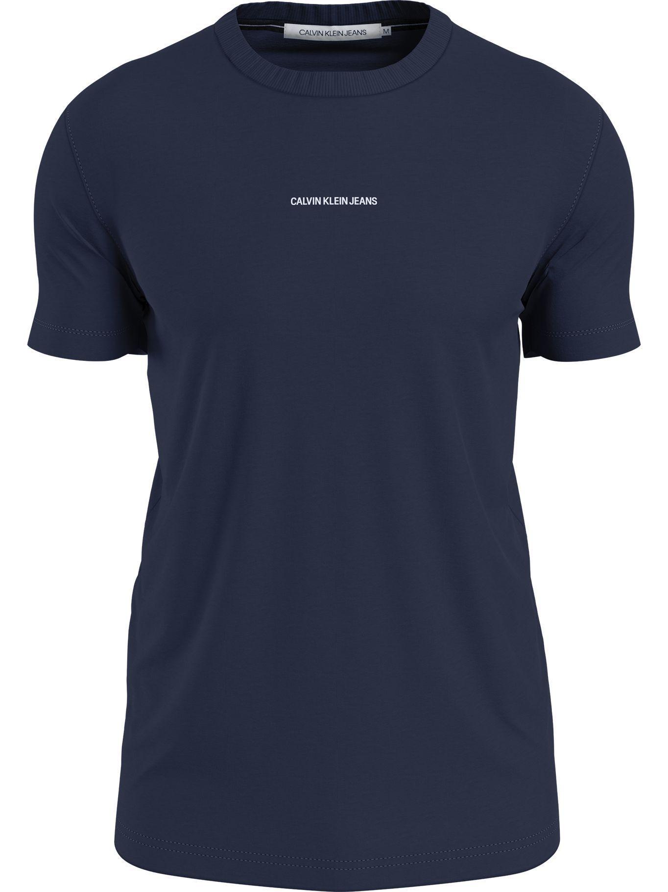 Polera Branding Azul 067 Calvin Klein-0
