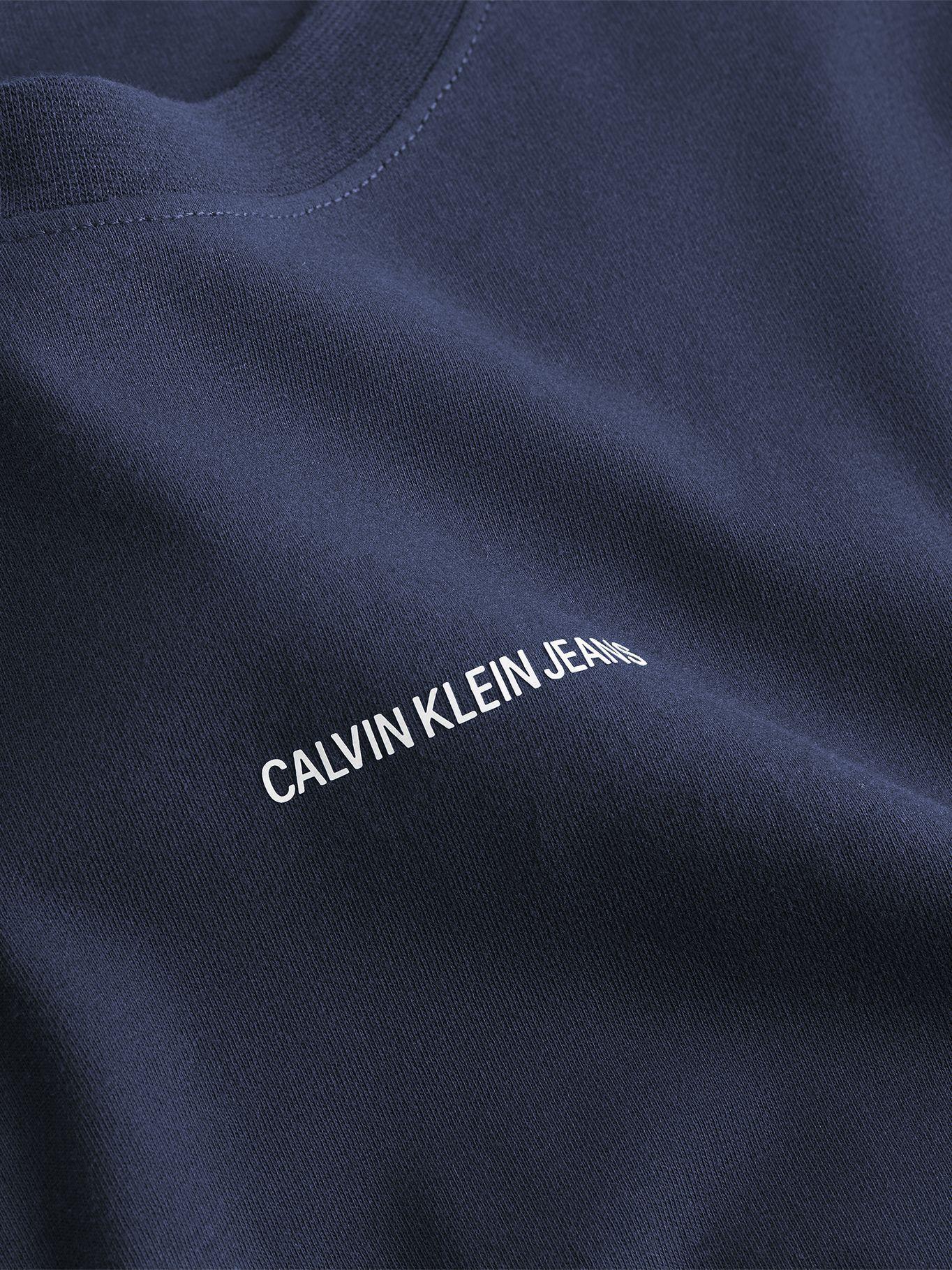 Polera Branding Azul 067 Calvin Klein-4