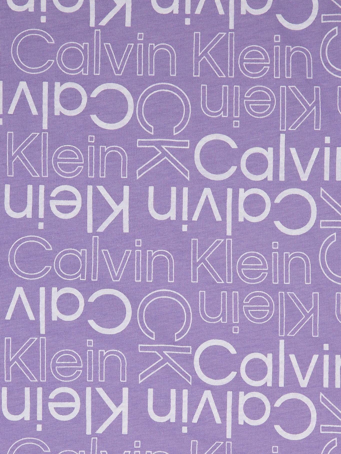 Polera Niña Toss Morado Calvin Klein-3
